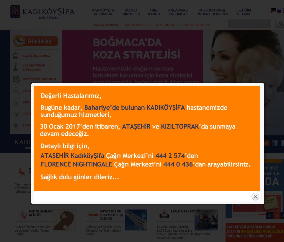 anadolu yakasi nin ilk ozel hastanesi kapaniyor fortune turkey