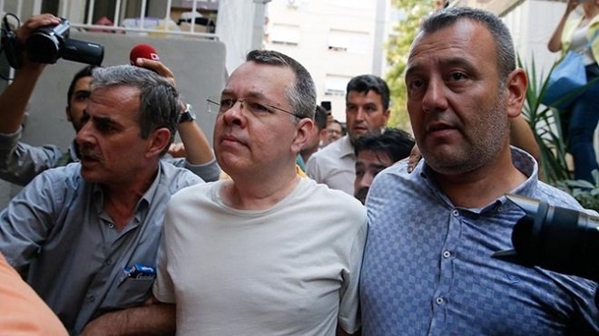 ABD'den Türkiye'ye Brunson yaptırımı