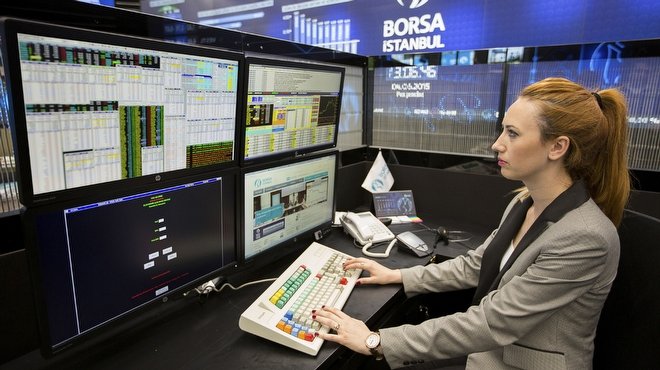 Borsa düşüşle kapandı