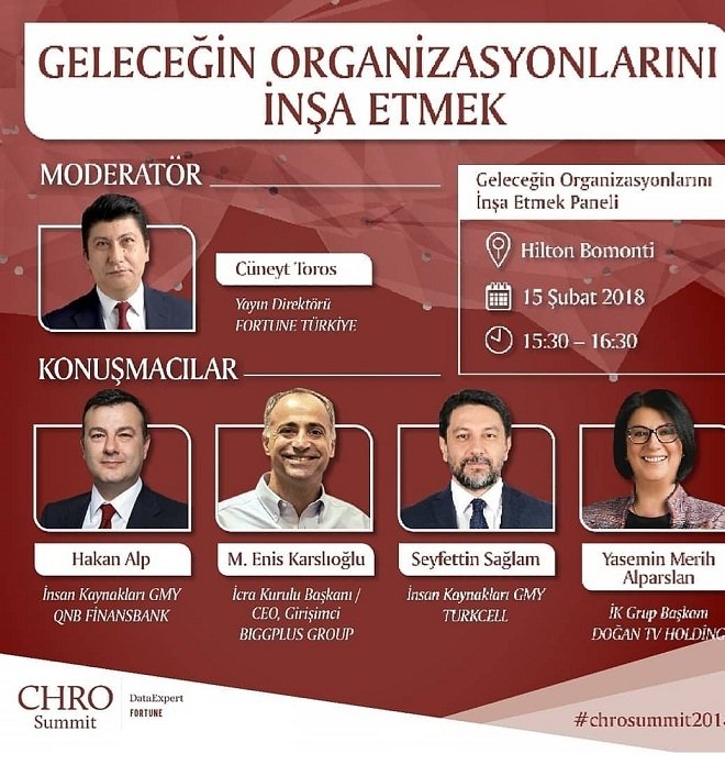 CHRO Summit 2018 zirvesi gerçekleşti