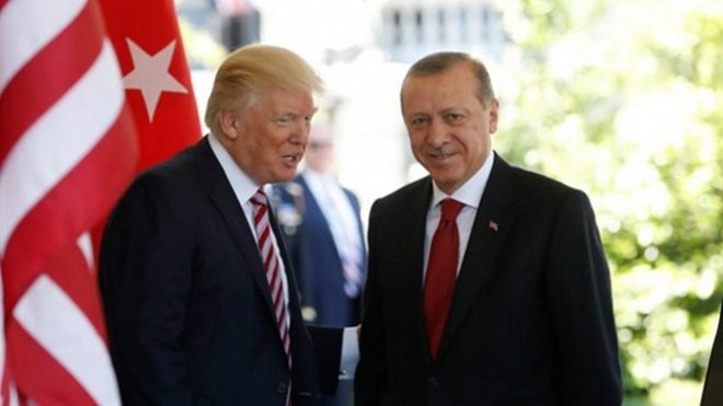Cumhurbaşkanı Erdoğan ile Trump telefonda görüştü