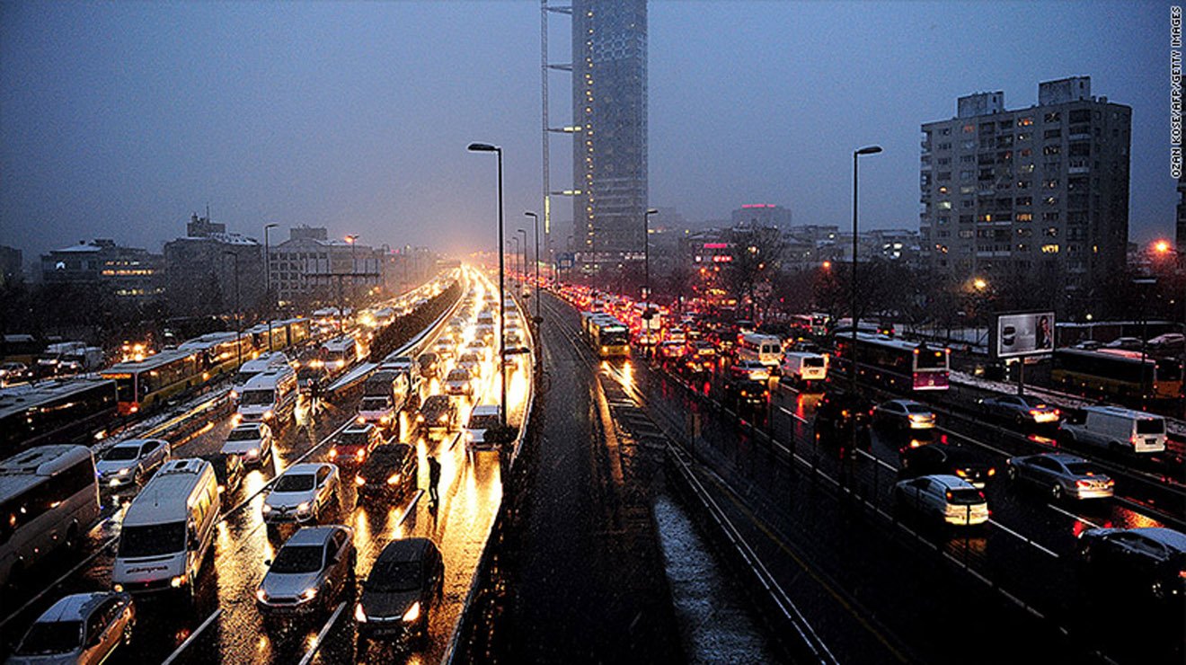 Dünyada trafiğin en yoğun olduğu 10 şehir