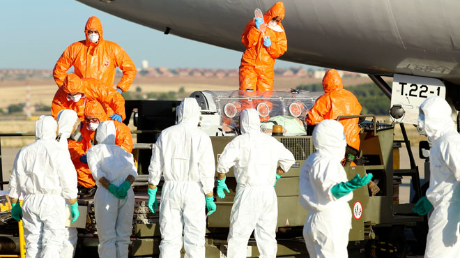 Ebola Avrupa’ya sıçradı