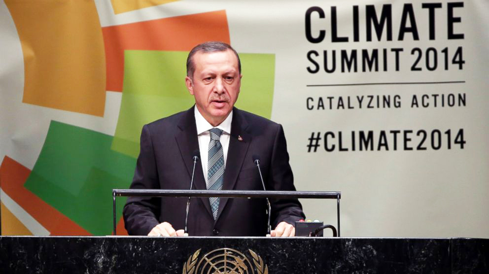 Erdoğan BM İklim Zirvesi'nde Türkiye'nin hedeflerini anlattı