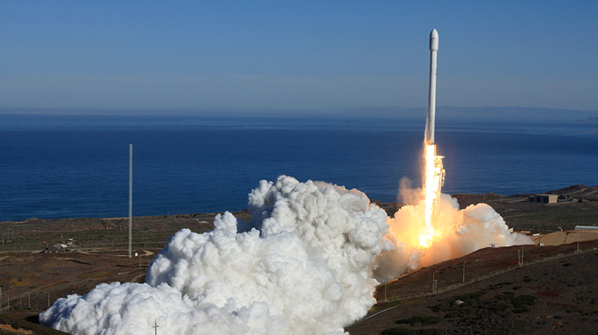 ‘Falcon 9’ roketi başarıyla fırlatıldı