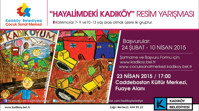'Hayalimdeki Kadıköy’ resim yarışması başladı