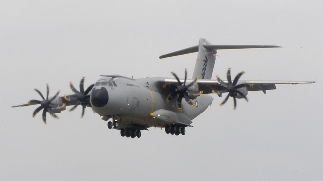 İlk A400M transatlantik görevini tamamladı