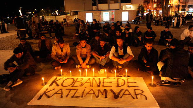 Kobani eylemlerinde 386 kişiye tutuklama