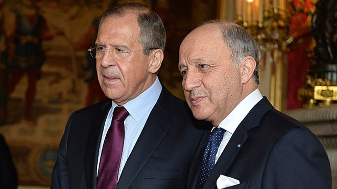 Lavrov ile Fabius müzakerelerden ayrıldı
