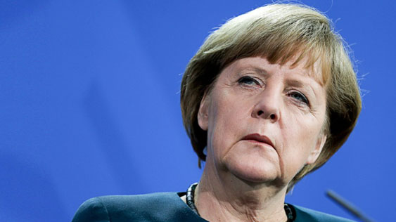 Merkel, finans kuruluşlarının başkanlarıyla bir araya geldi