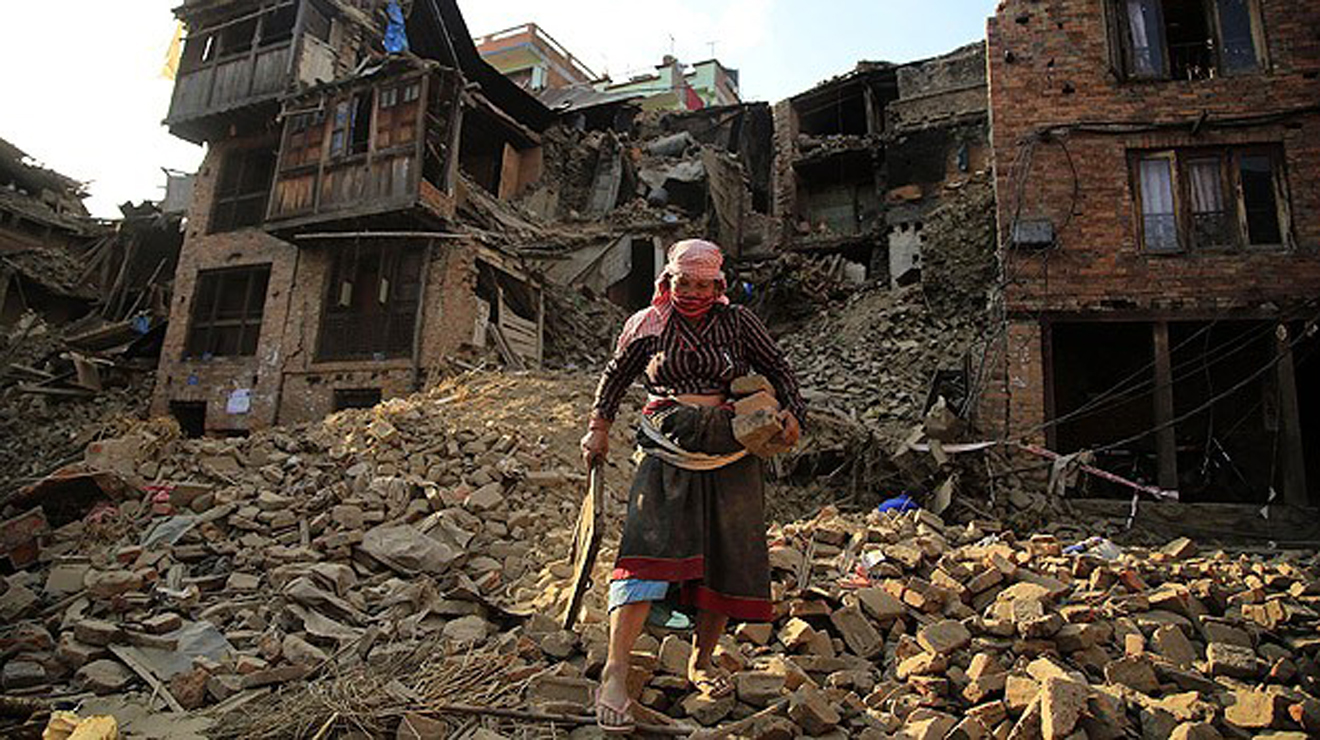Nepal'de 650 bin kişi evsiz kaldı