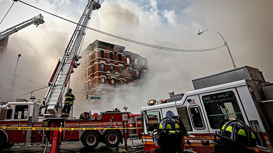 New York'ta bir binada patlama meydana geldi