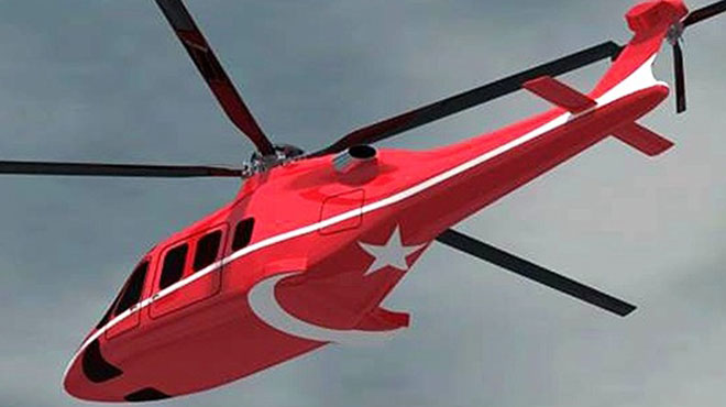 Özgün Helikopter'in görüntüleri paylaşıldı