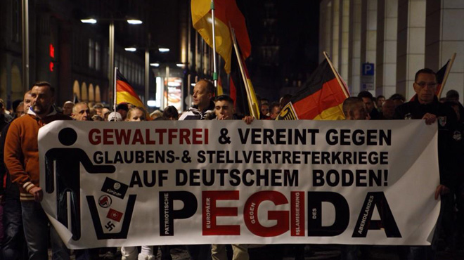PEGIDA hareketi 12. gösterisini düzenledi
