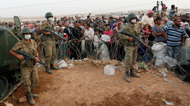 TSK Kobani’ye bakan tepeye tanklar konuşlandırdı