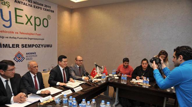Uluslararası Şehircilik ve Teknolojileri Fuarı Antalya'da açıldı
