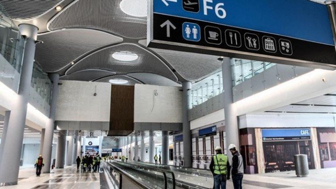Yeni havalimanında ticari alanlara büyük ilgi