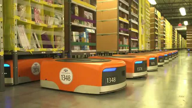 Amazon’un yeni personelleri akıllı robotlar