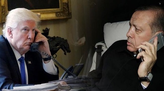 Cumhurbaşkanı Erdoğan, Trump ile görüştü