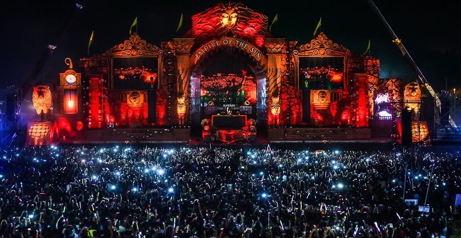 Sunburn Festivali Pune, Hindistan (29 – 31 Aralık 2018)
