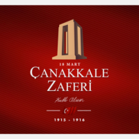 English translation ; (18 March, Canakkale Victory Day and martyrs Memorial Day Turkey celebration card.) 18 mart, canakkale zaferi ve sehitleri anma gunu, vector illustration.